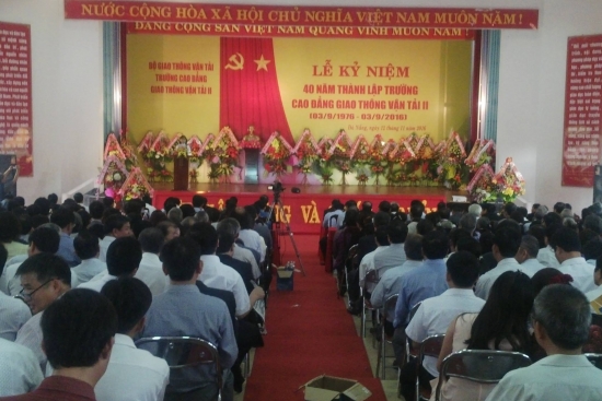 Lễ kỷ niệm 40 năm thành lập trường