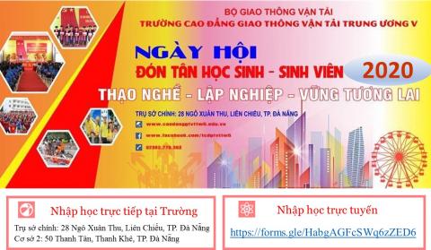 Chào đón Tân sinh viên khóa 2020 : Thông tin và hướng dẫn đăng ký nhập học