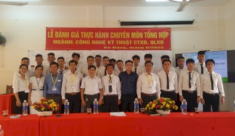 Điểm mới trong đánh giá thực hành chuyên môn tổng hợp của Khoa Xây dựng DD và CN_Trường Cao đẳng Giao thông vận tải Trung ương V