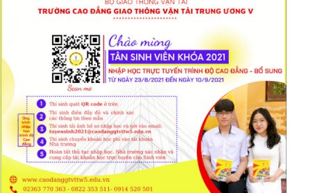 Hướng dẫn nhập học trực tuyến 