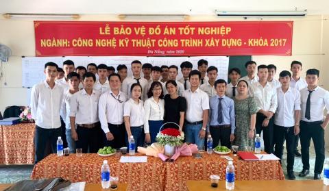 Khoa Xây dựng dân dụng và Công nghiệp tổ chức thành công Đợt bảo vệ đồ án Tốt nghiệp ngành Công nghệ kỹ thuật Công trình Xây dựng - khóa 2017-2020