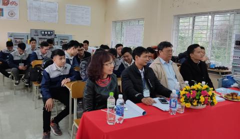 Kỳ thi đánh giá kỹ năng nghề nghiệp tổng hợp nghề Điện công nghiệp trình độ cao đẳng, Khoá đào tạo 2018 – 2021.