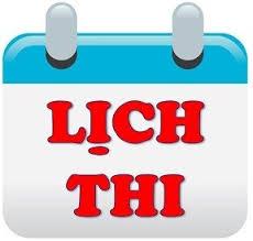 Lịch thi tuần 02 (từ 12/8 đến 16/8/2019)