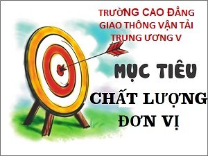 Mục tiêu chất lượng _ Đơn vị thuộc trường