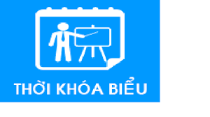 THỜI KHOÁ BIỂU Tuần 13 (từ ngày 22/10 đến 26/10/2018)