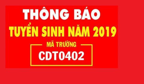 Thông báo tuyển sinh năm 2019