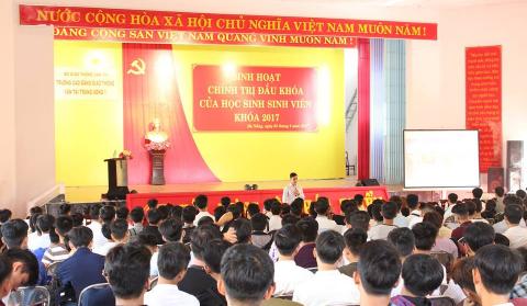 Trường Cao đẳng Giao thông vận tải Trung ương V hân hoan chào đón tân học sinh, sinh viên đến nhập học