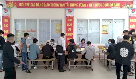 Trường Cao đẳng Giao thông vận tải Trung ương V tổ chức nhập học trình độ cao đẳng trúng tuyển đợt 1_Khoá tuyển sinh năm 2022