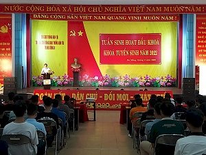 Trường Cao đẳng Giao thông vận tải Trung ương V tổ chức Tuần sinh hoạt công dân đầu khóa cho sinh viên trình độ cao đẳng Khóa 2022