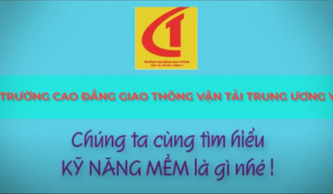 Giới thiệu giờ học kỹ năng mềm tại trường Cao đẳng GTVTTW V