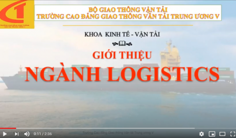 Giới thiệu ngành, nghề Logistics